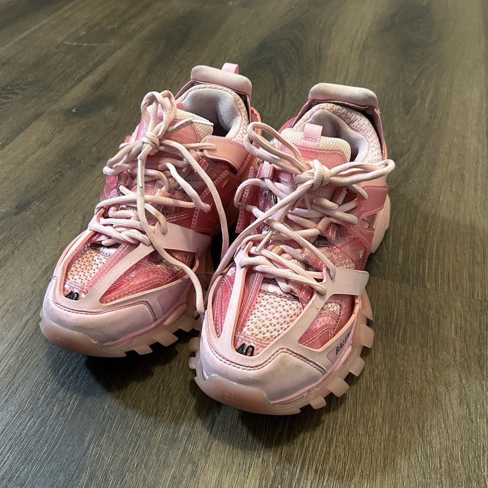 Pink Chunky Sneakers
